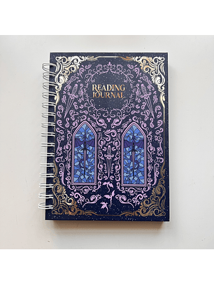 READING JOURNAL ED. FANTASÍA AZUL OSCURO