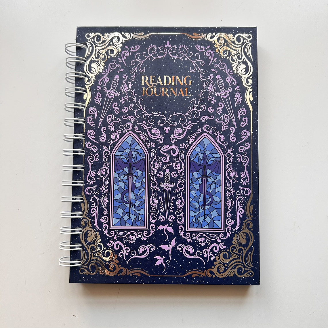 READING JOURNAL ED. FANTASÍA AZUL OSCURO 1