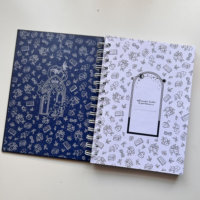 READING JOURNAL ED. FANTASÍA AZUL OSCURO 2