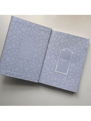 READING JOURNAL ED. ROMANCE DELUXE VERDE AGUA