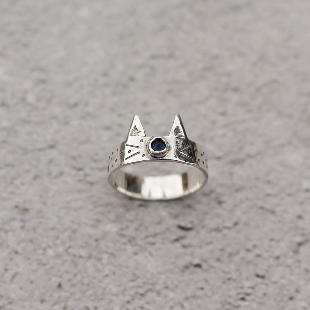 Ethereal Kitten Blue RING