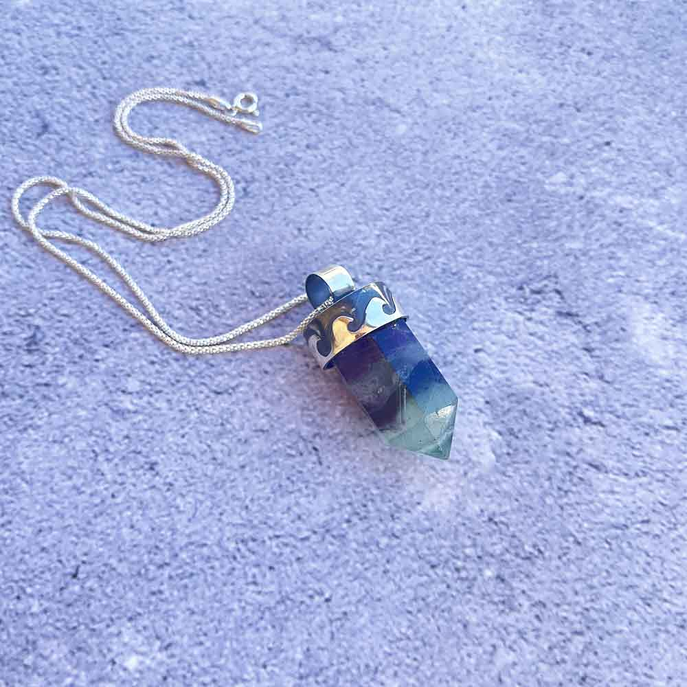 Seaglass Violet Necklace