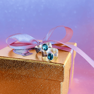 Candy Ring Cristal Menta