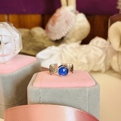 Candy Ring Ópalo Blue