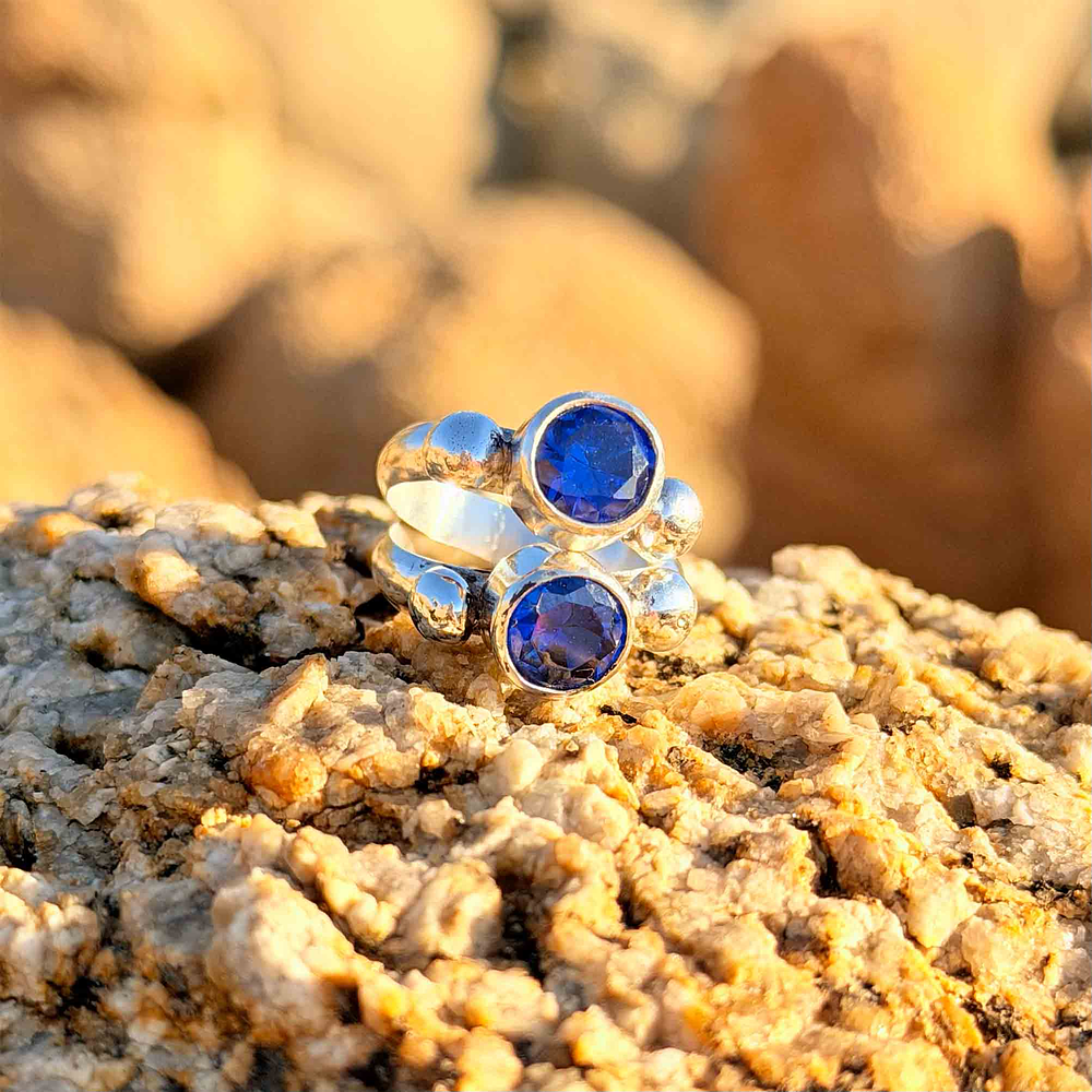 Galaxy Blue Ring
