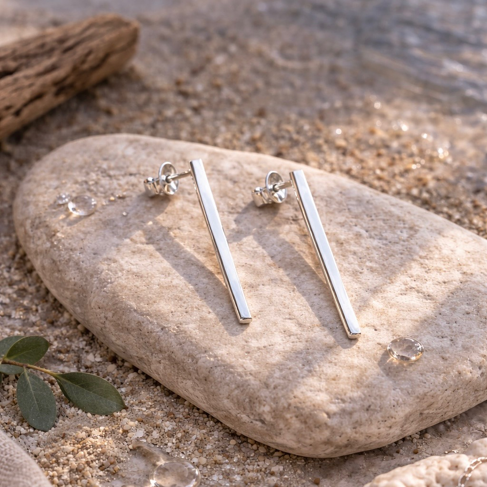 Minimalistic Line Earrigs