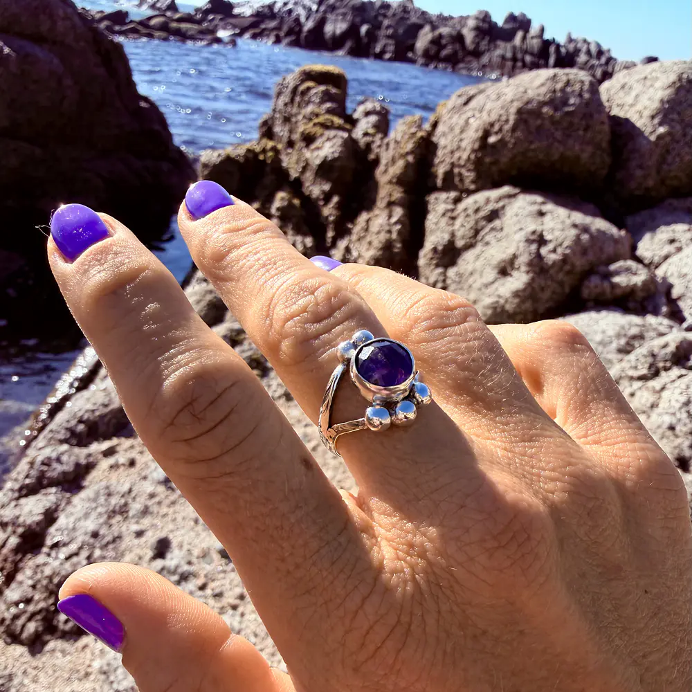 Moksha Ring Amatista 