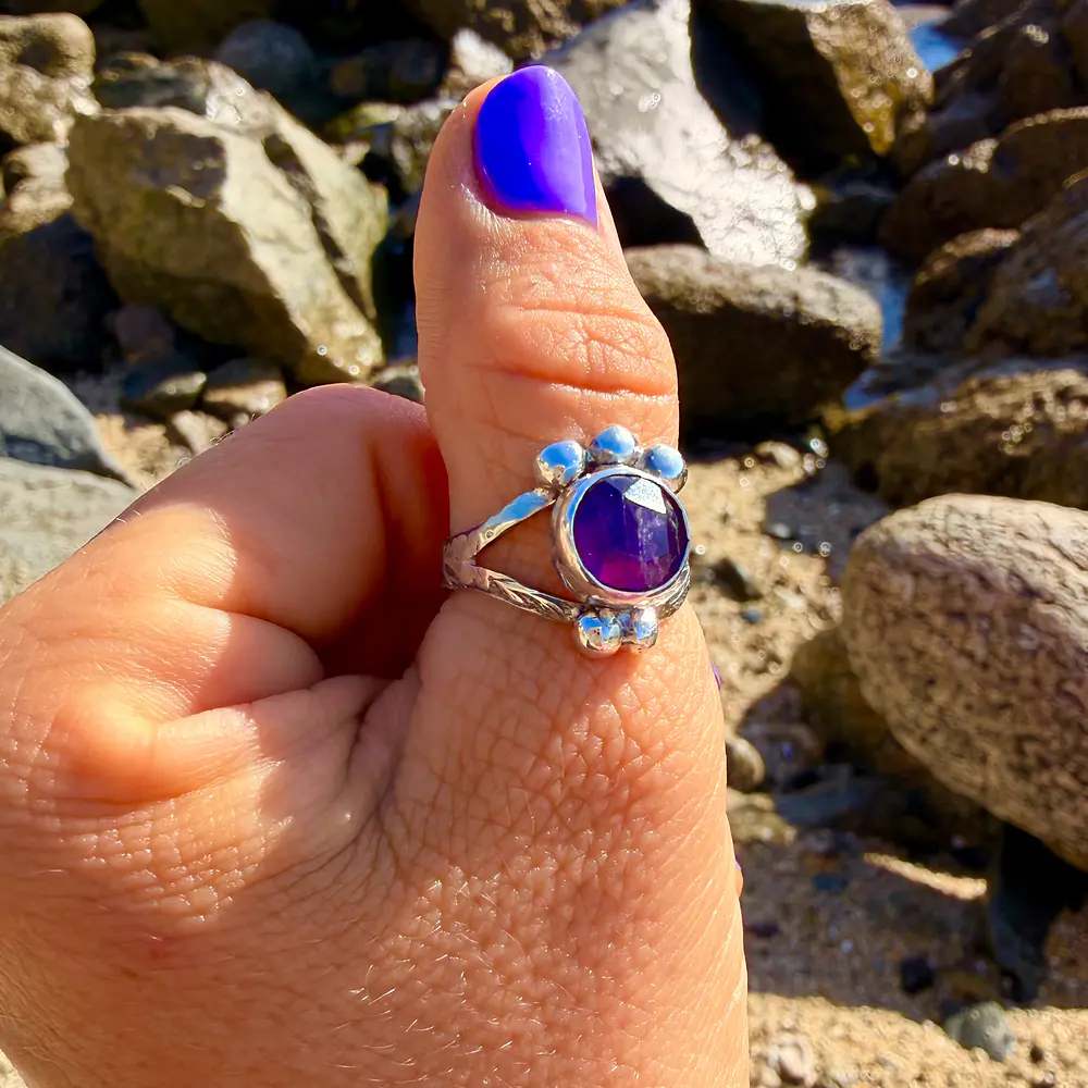 Moksha Purple Ring