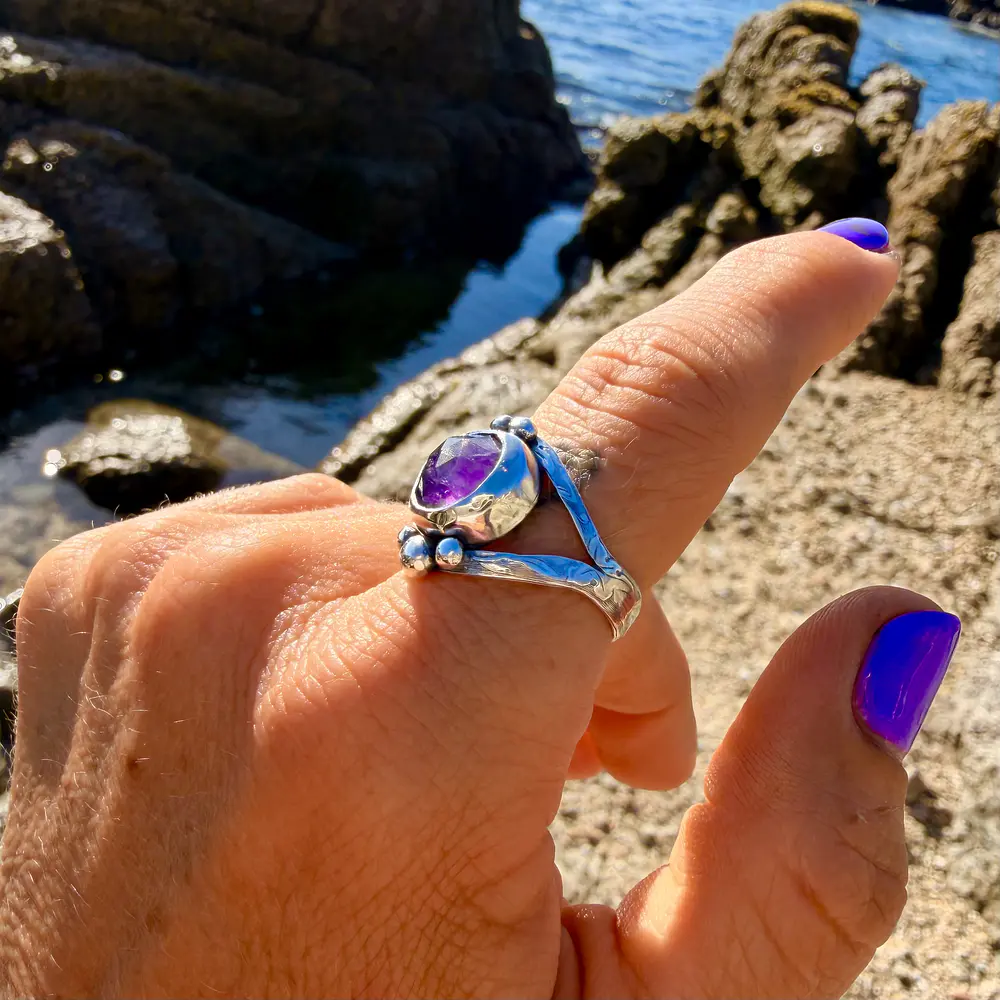 Moksha Purple Ring