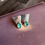 Triangle Menta Earring