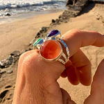 Trinity Orange Forest Ring