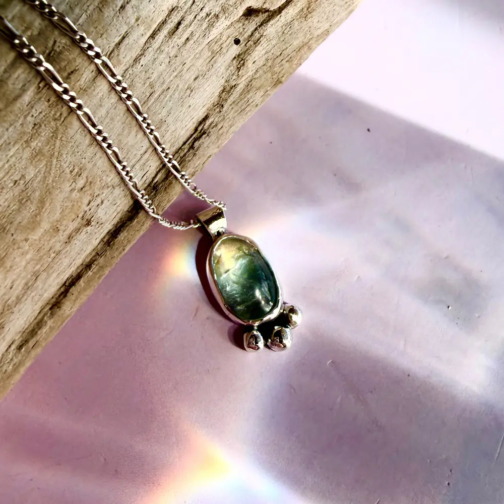 Aqua Mirror Necklace