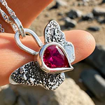 BUTTERFLY PINK NECKLACE