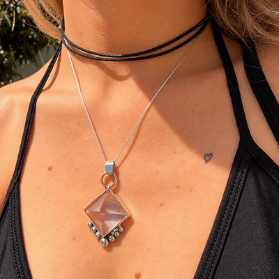 Aether Pyramid Necklace