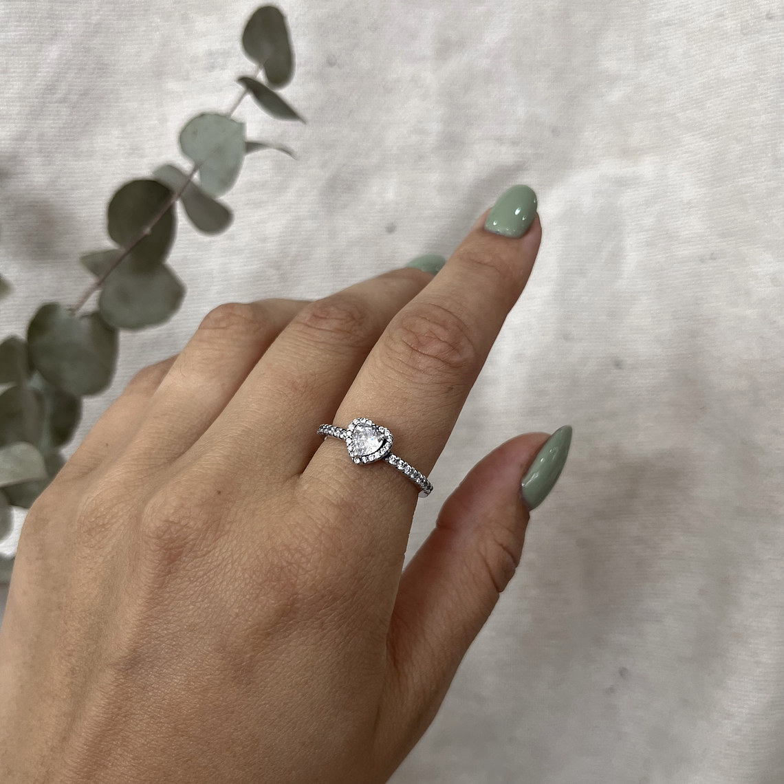 Anillo Promesa Corazon 1