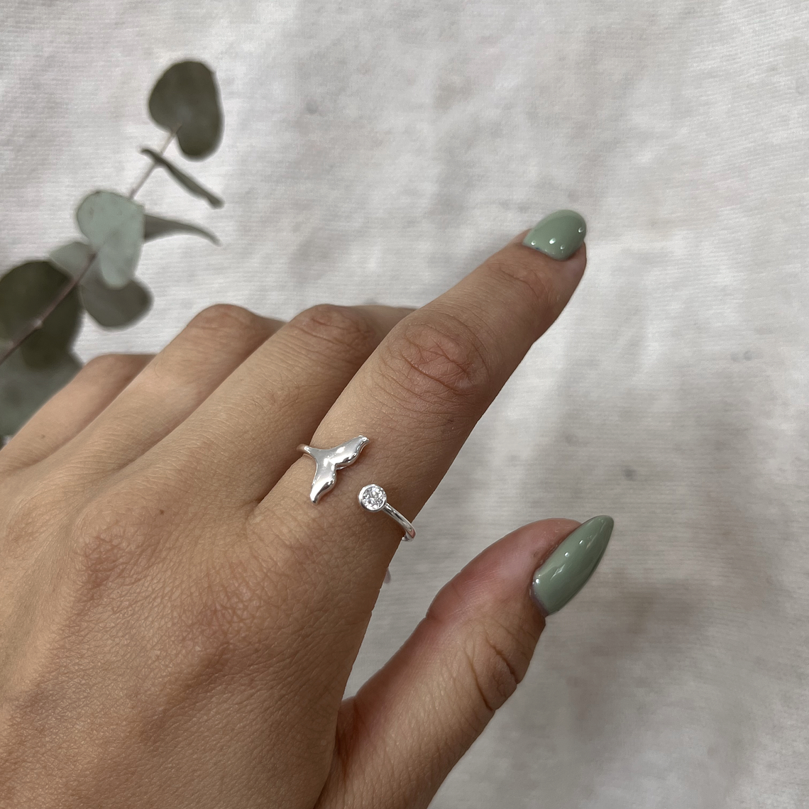 Anillo Whale Tale Ajustable 1