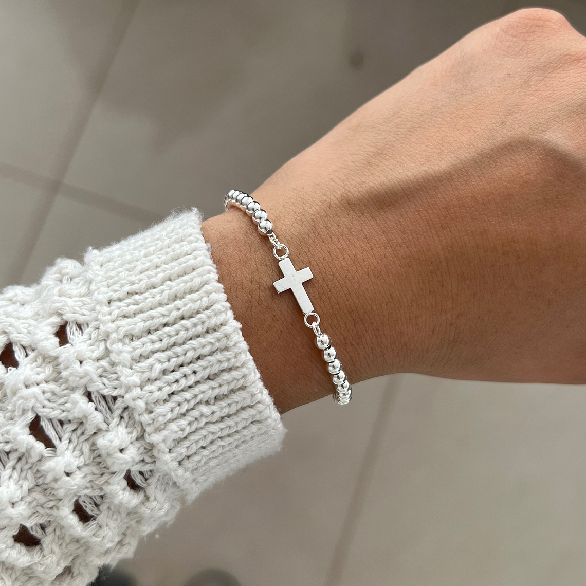Pulsera Ajustable Cruz 1