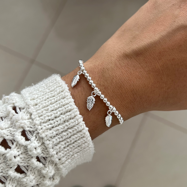 Pulsera Ajustable Plumitas 1