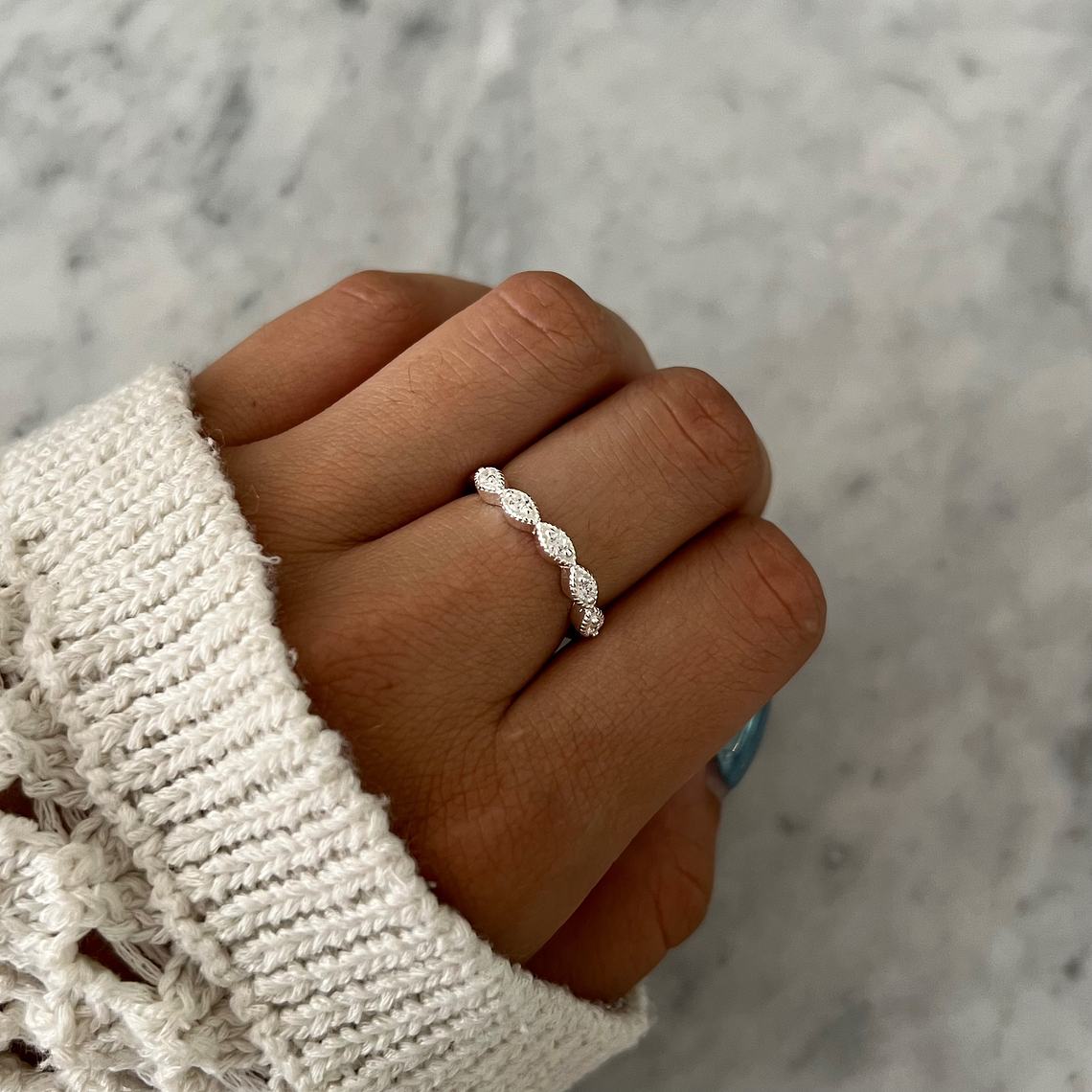 Anillo Shiny Cintillo 1