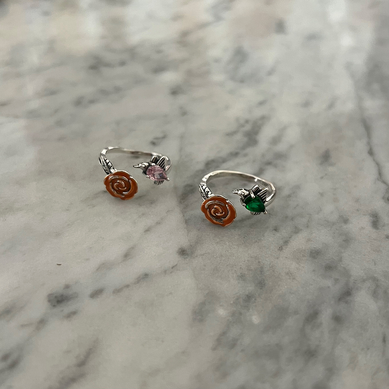 Anillo Ajustable Colibri Talla #6 2