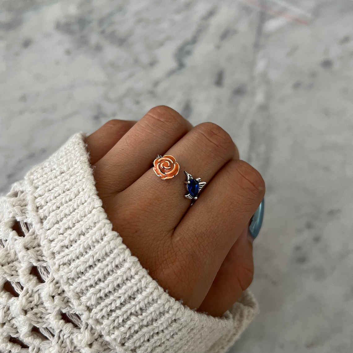 Anillo Ajustable Colibri Talla #8 y #9 1