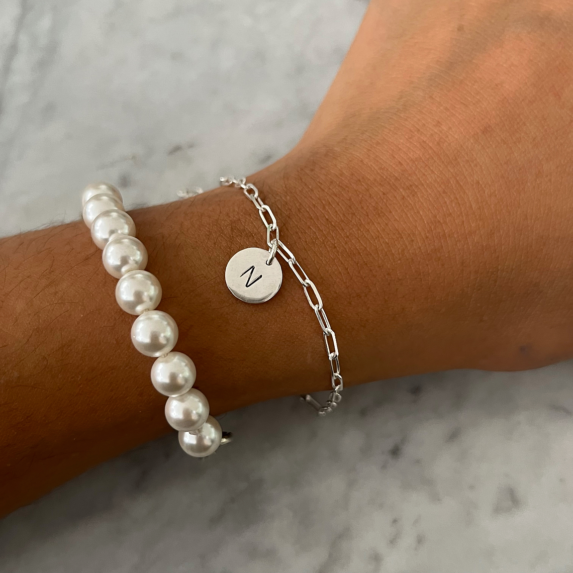 Pulsera Inicial Limada 1