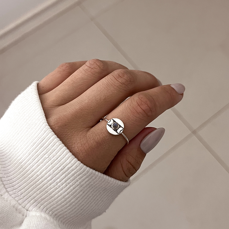 Anillo Ciclo Labradorita 1