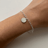 Pulsera Personalizada Corazón - Medalla Redonda 1