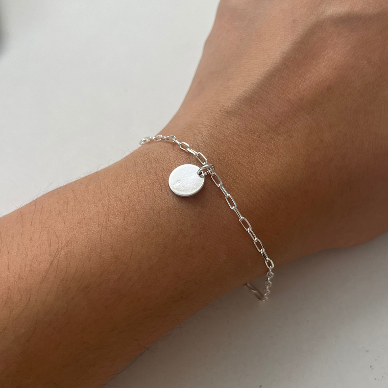 Pulsera Personalizada Eslabón - Circular 10mm 1