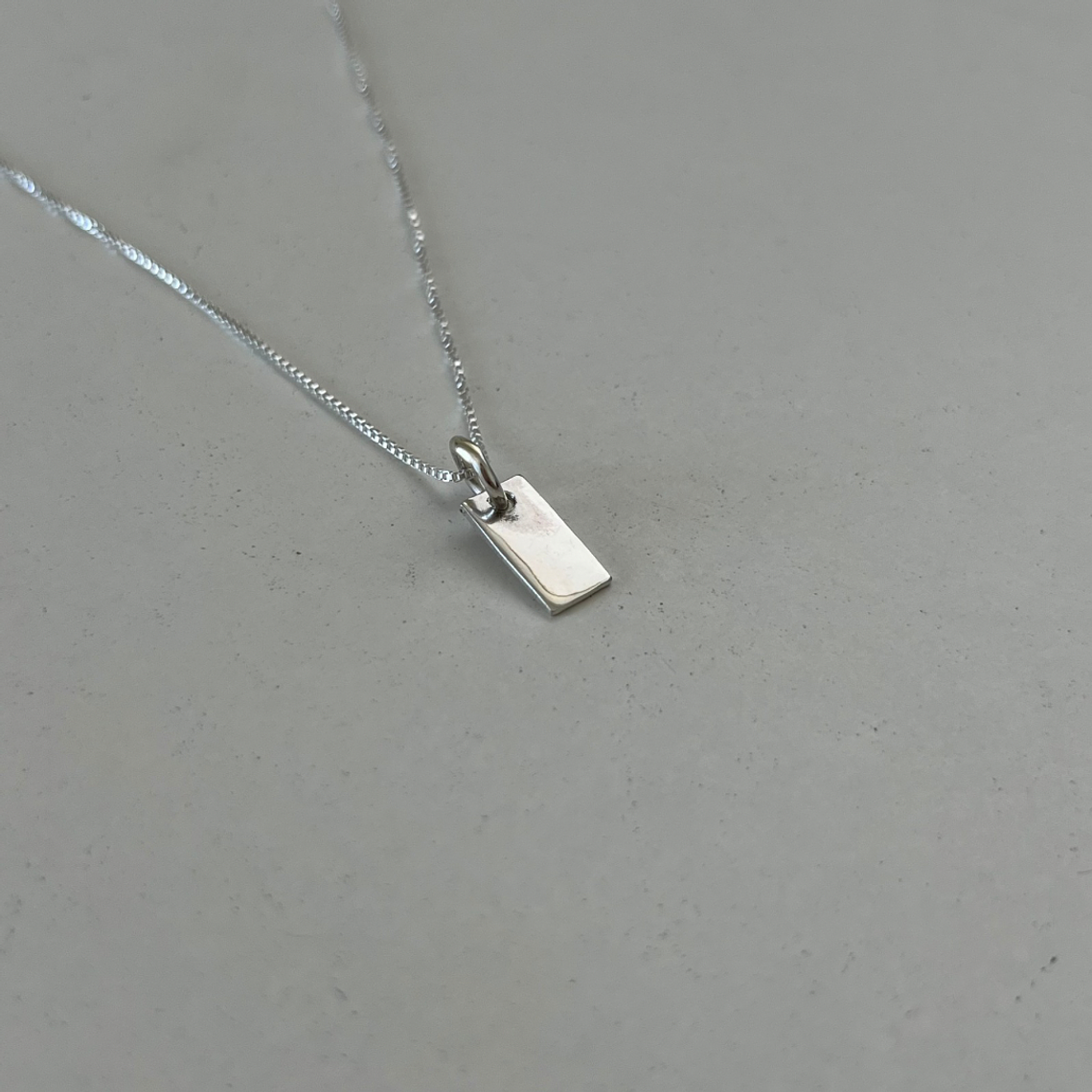 Collar Personalizado Rectangular 8mm 1