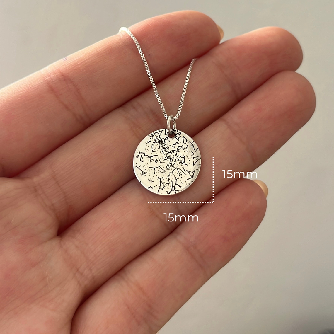 Collar Personalizado Mapa Astral 1