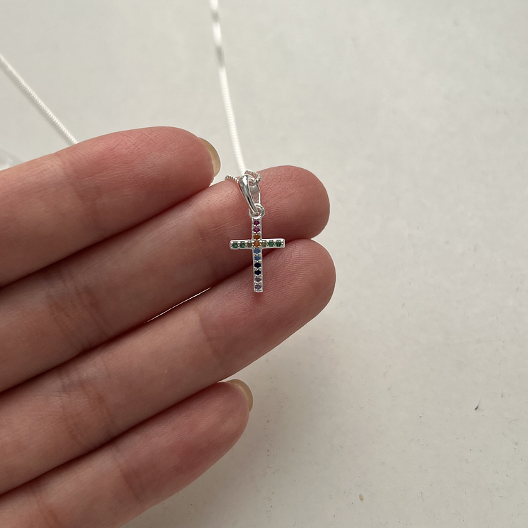 Collar Cruz Multicolor  2