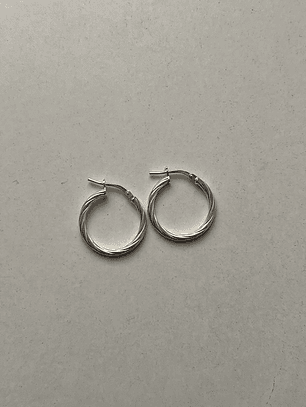 Argolla Thin Curly 20mm