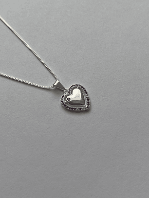 Collar Corazón Multicolor Personalizado 10x10mm