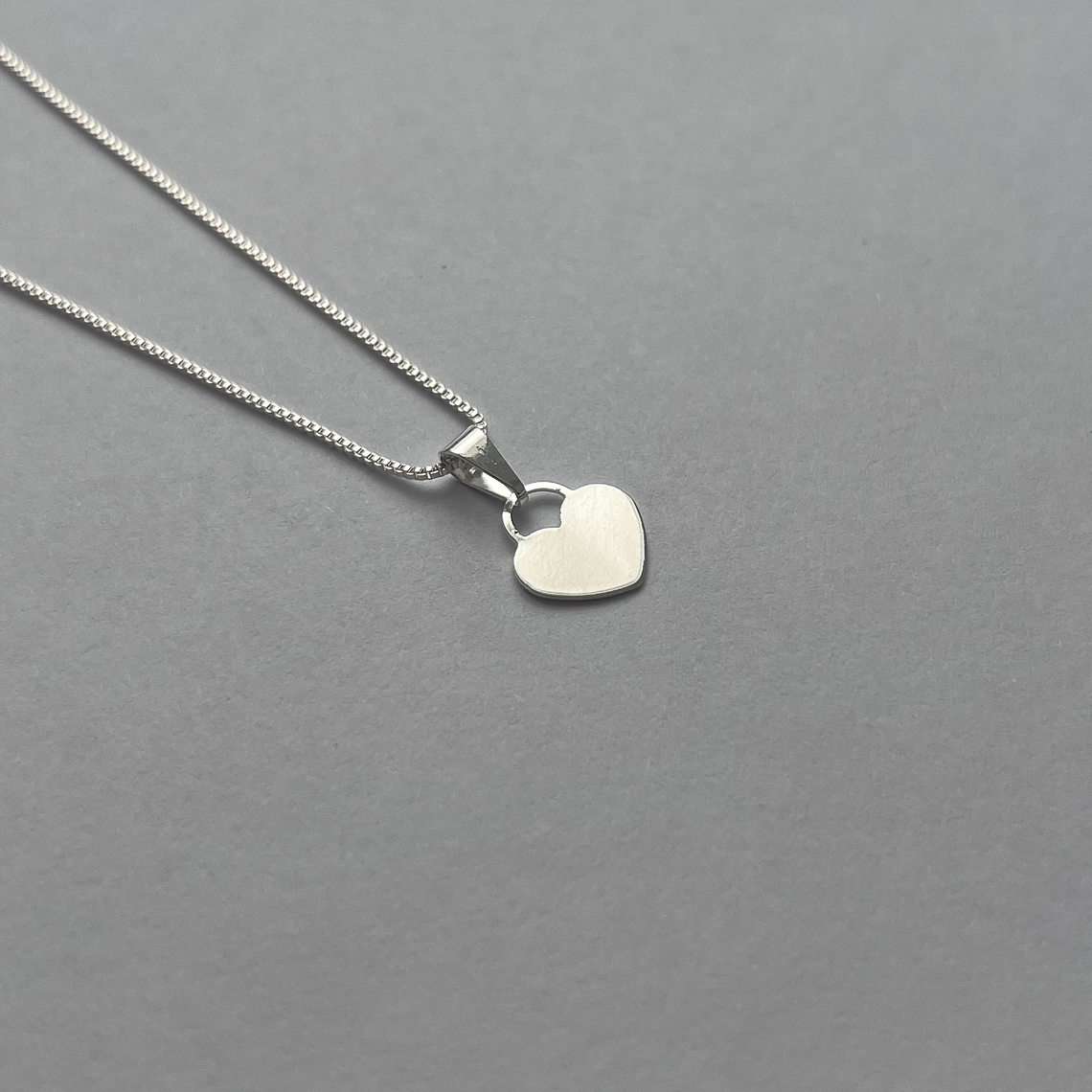 Collar Corazón Mini Personalizado 8x12mm. 1