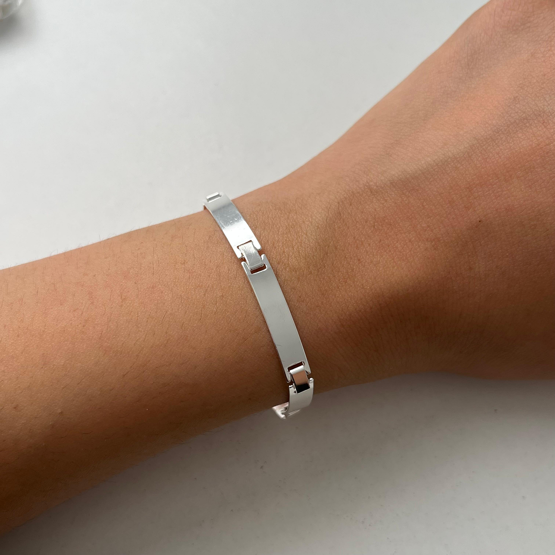 Pulsera Multiplacas 15x4mm Personalizada 1