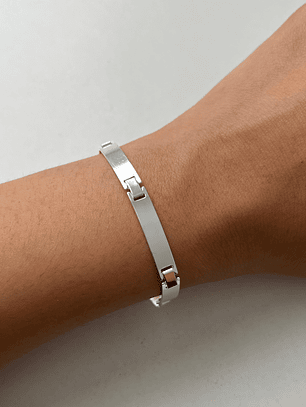 Pulsera Multiplacas 15x4mm Personalizada