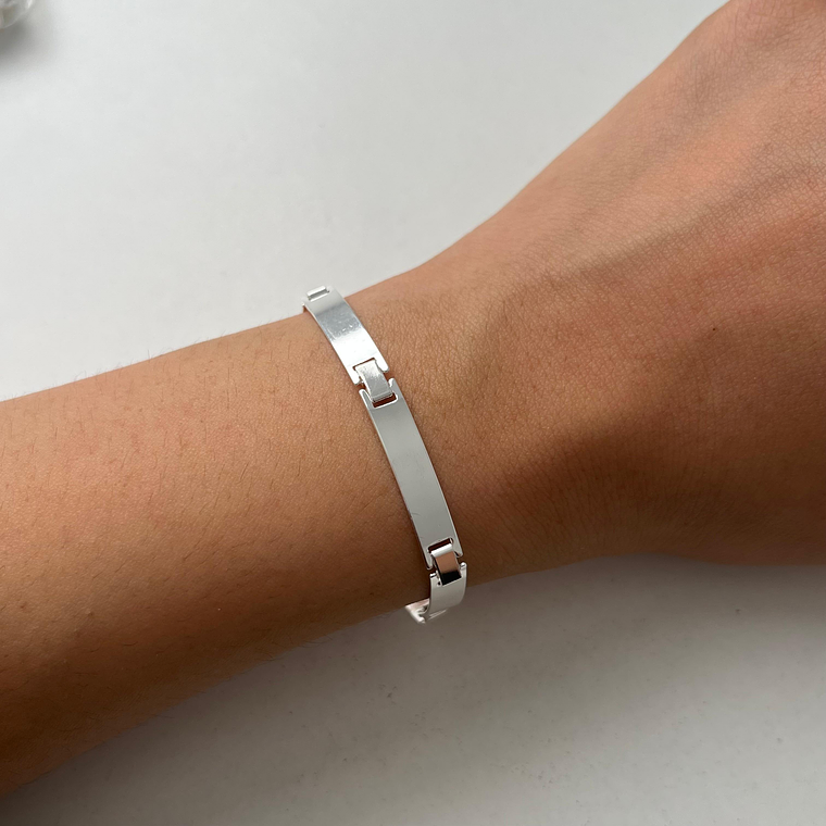 Pulsera Multiplacas 15x4mm Personalizada 1