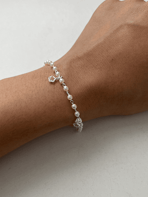 Pulsera Pearl Flower