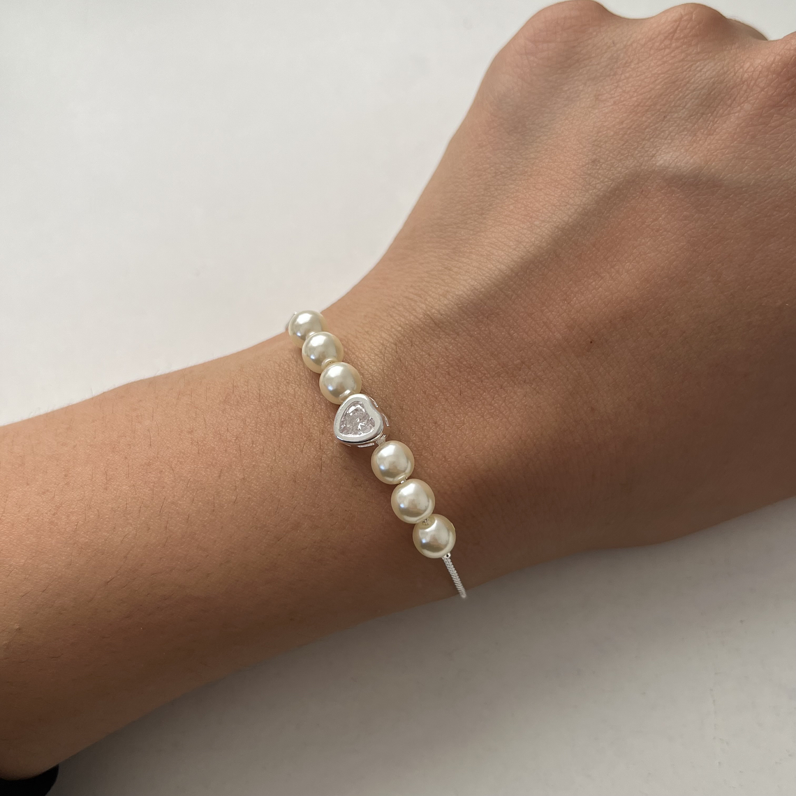 Pulsera Perlitas Heart 1