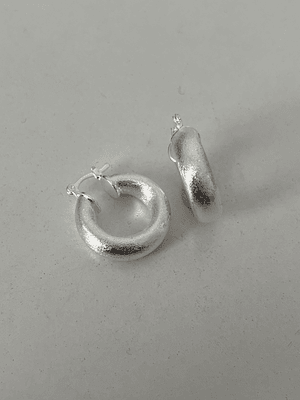 Argolla Rae 25mm Diamantada