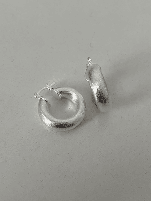 Argolla Rae 25mm Diamantada