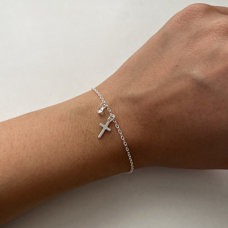 Pulsera Cruz Shine 1