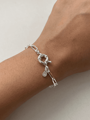 Pulsera Broche Timón 