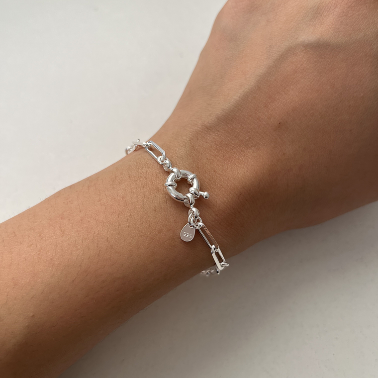 Pulsera Broche Timón  1