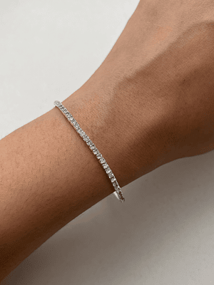 Pulsera Elasticada White