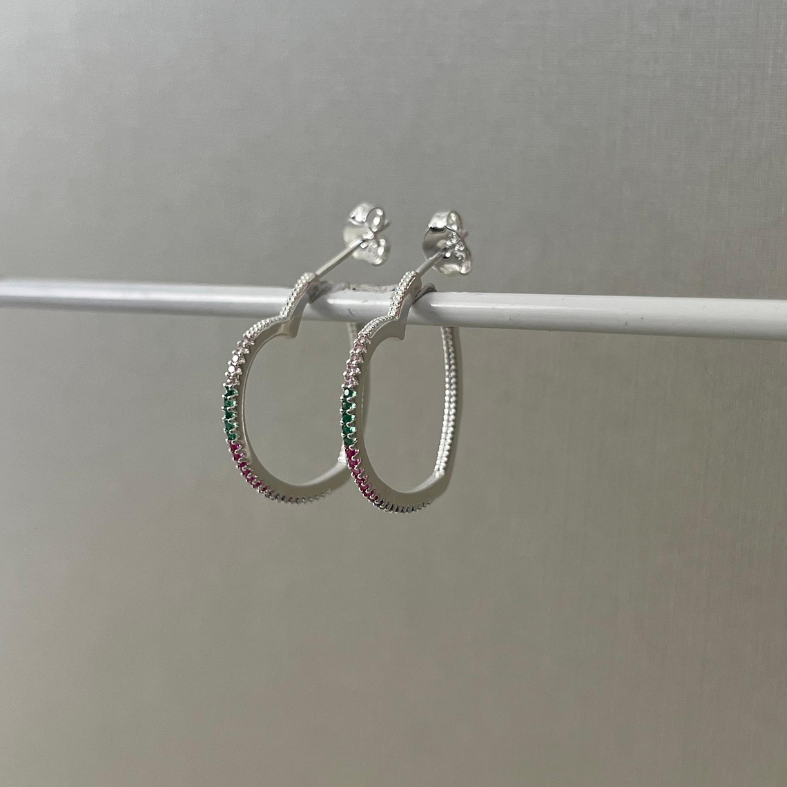 Argolla Color Heart Tornillo 1