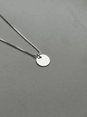 Collar Medallitas 10mm Personalizadas