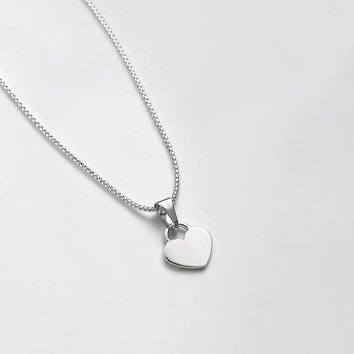 Collar Corazón Mini Personalizado 8x12mm. 1