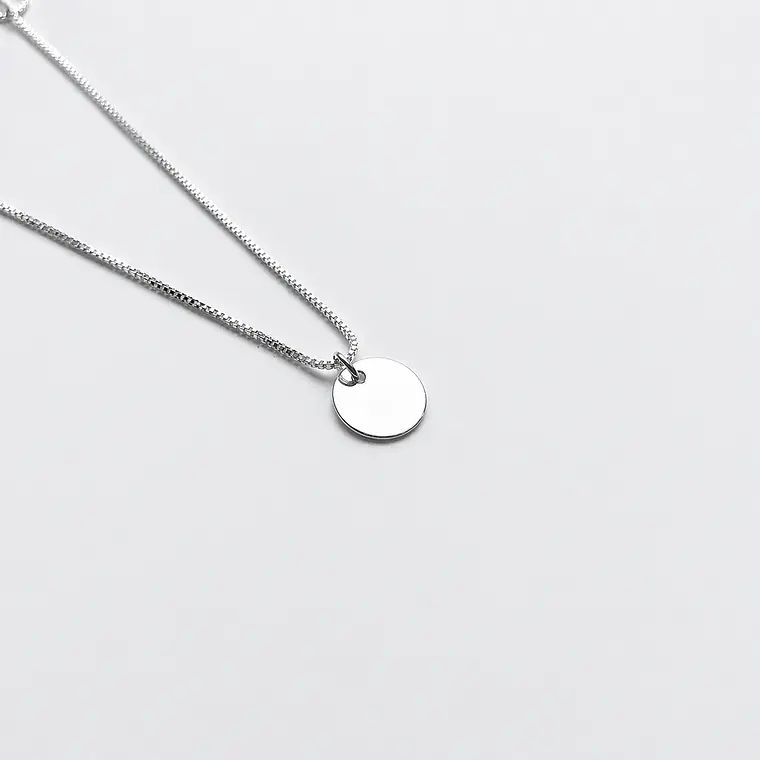 Collar Medallitas 10mm Personalizadas 1
